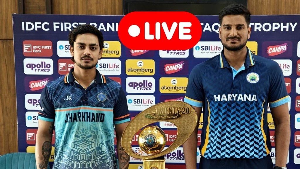 LIVE Cricket Score, SMAT 2026 Final LIVE, Jharkhand Vs Haryana FInal LIVE Score LIVE Cricket Score, SMAT 2026 Final LIVE, Jharkhand Vs Haryana FInal LIVE Score