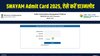 SWAYAM Admit Card 2025 Released: एनटीए स्वयं एडमिट कार्ड exam.nta.nic.in पर जारी, इस Direct Link से डाउनलोड करें जुलाई सेमेस्टर परीक्षा का हॉल टिकट