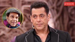 Salman khan gets emotional remebering dharmendra