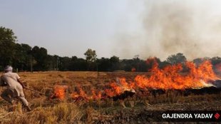 Delhi air pollution, stubble burning, farmers and pollution, CSE report air pollution