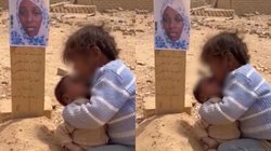 सूडान के इस वायरल वीडियो ने दुनिया को झकझोरा : मां की कब्र पर बिलखते नजर आए बच्चे, भावुक हुए लोग