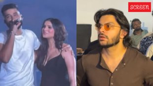 Tara Sutaria AP Dhillon stage dance