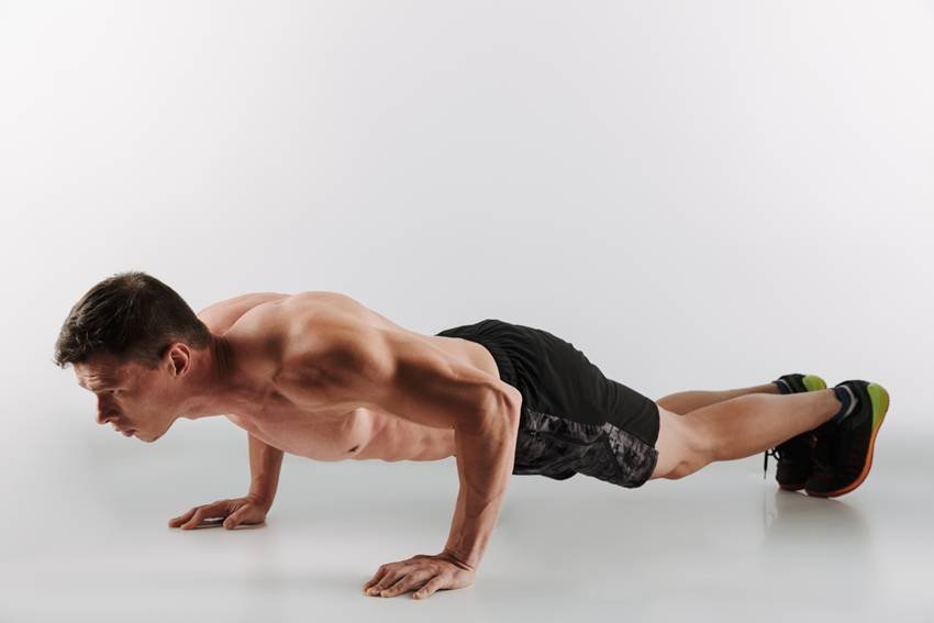 push-ups for muscular body