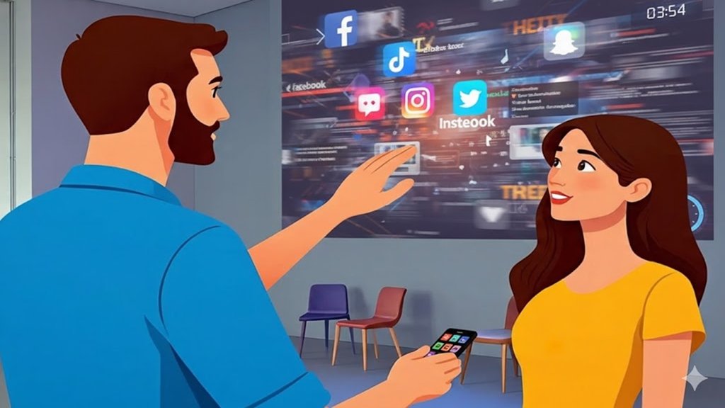 Fast-paced life, the illusion of time, digital distractions-Dunia mere aage