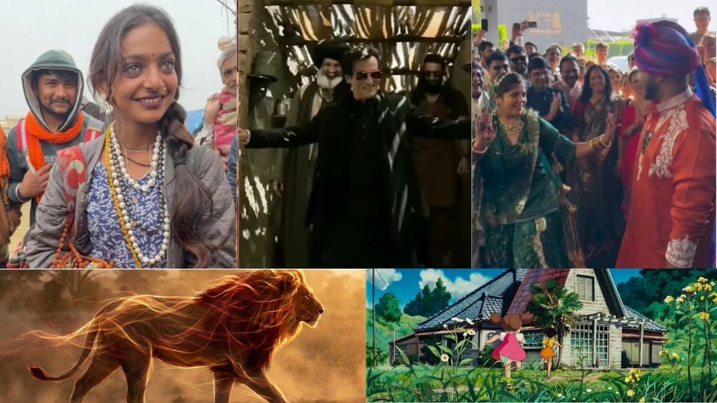 Collage of 2025 viral video stars including Krrish singing boy and Chaudhary dance bride. Collage of 2025 viral video stars including Krrish singing boy and Chaudhary dance bride.
