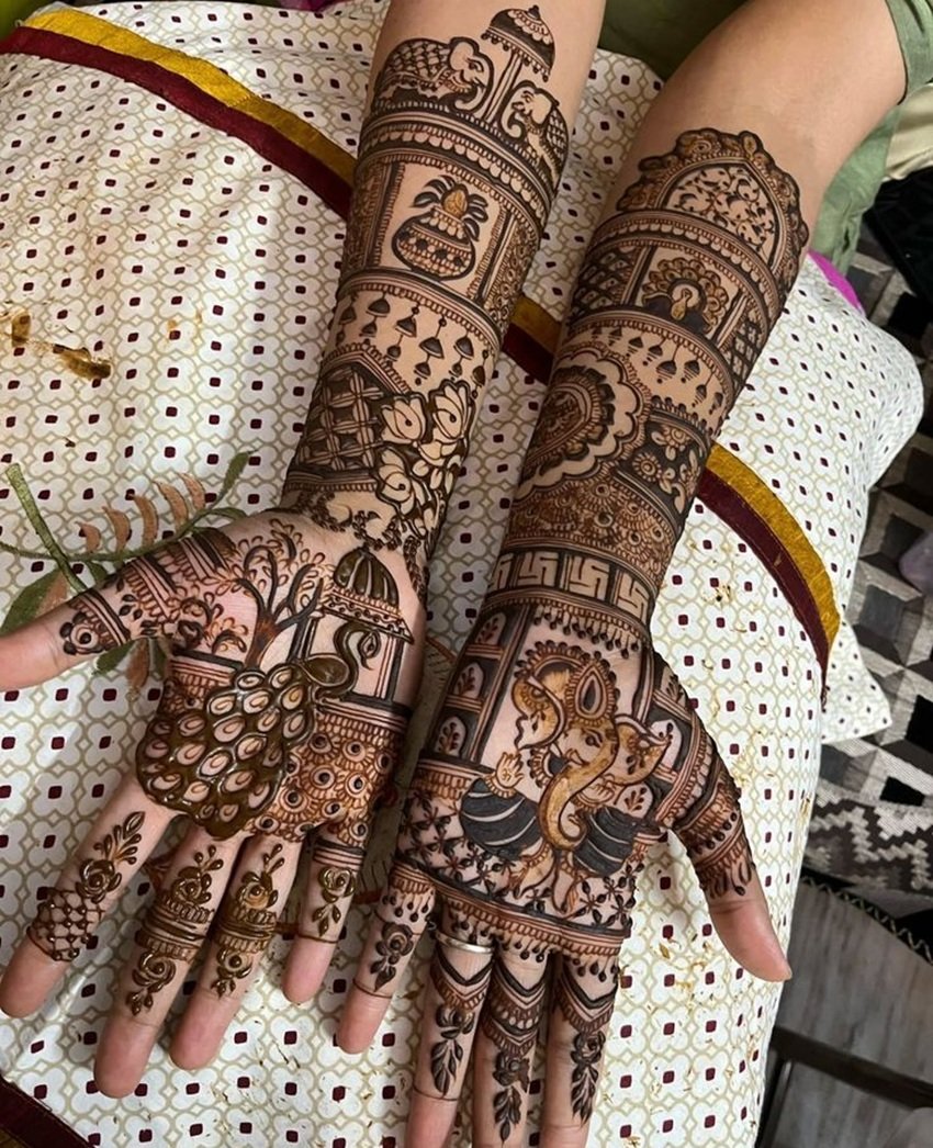 Unique Mehndi Patterns