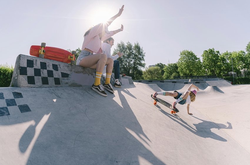 Venezuela Roller Skating to Church