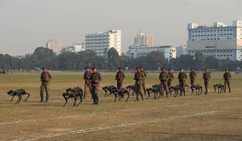 Military robotic dog India