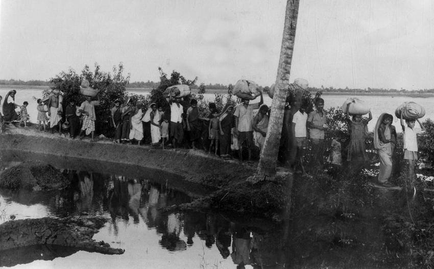 East Pakistan refugees in India