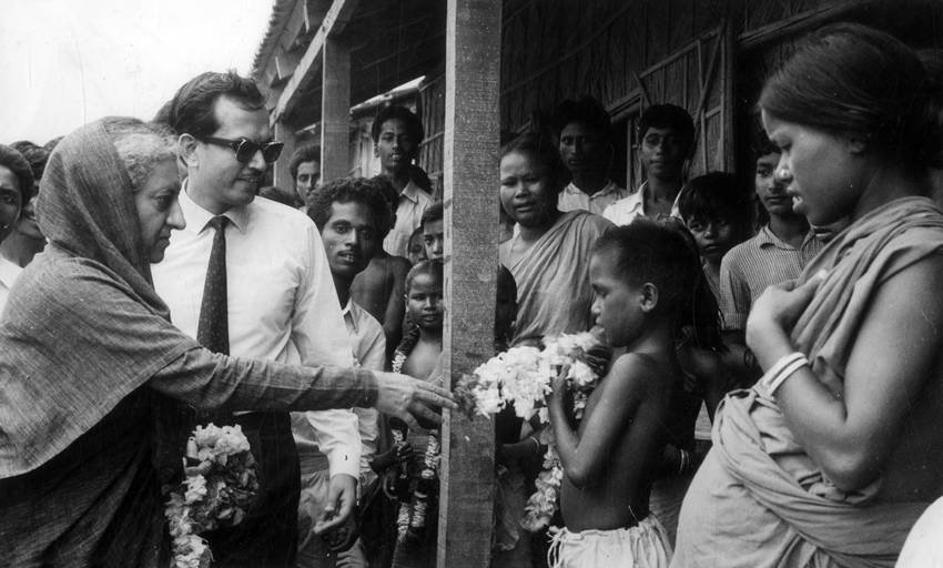 West Bengal refugee camps 1971
