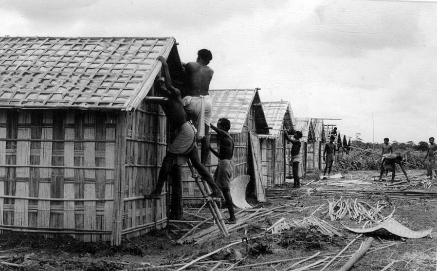 Bangladeshi refugees in India 1971