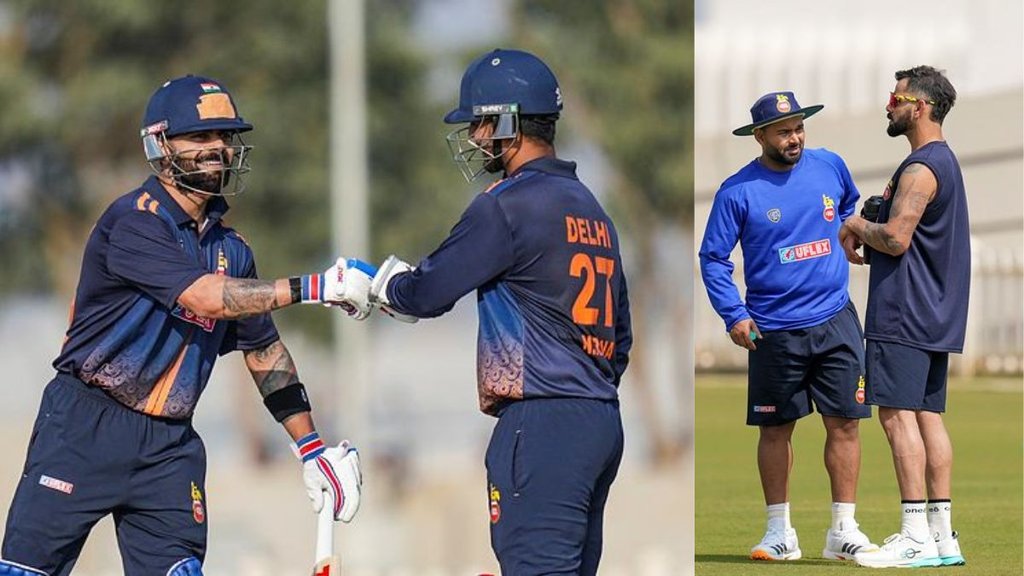 Virat Kohli, Rishabh Pant, Vijay Hazare Trophy