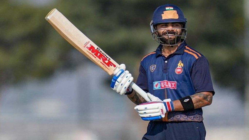 Virat Kohli, Virat Kohli missed hundred, VHT