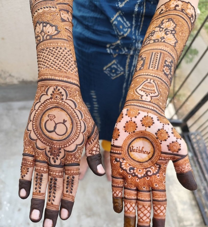 Wedding Mehndi Patterns