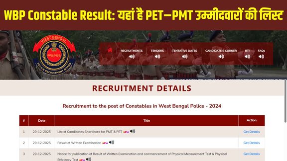 wbprb, wbp result, wbp constable result 2025, prb.wb.gov.in / wbpolice.gov.in, wbp constable result