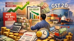 Year Ender 2025 : नया इनकम टैक्स बिल, टैक्स स्लैब में राहत और जीएसटी 2.0, जानें टैक्सपेयर्स के लिए कैसा रहा साल