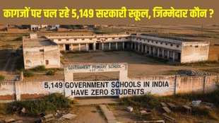 Zero enrolment government schools, Zero student schools India, Government school data Parliament, Status of government schools in India, 5149 government schools with zero students