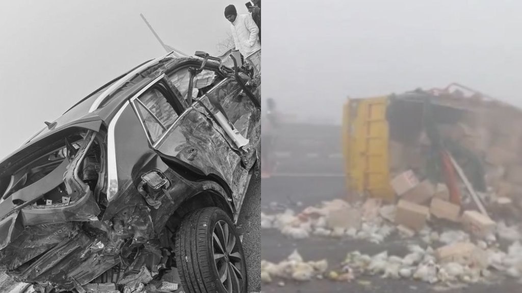 accident, pollution, fog accident, pollution, fog