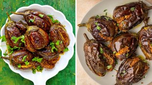 achari baingan recipe, achari baingan recipe at home, Achari Baingan Recipe hindi