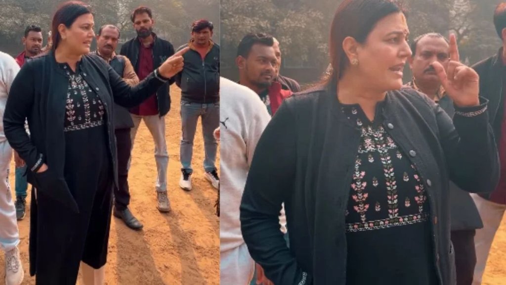 Delhi BJP councillor seen threatening African national,