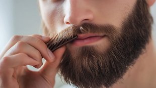 Clean Facial Hair, clean beard and mustache, How to clean up mustache and beard