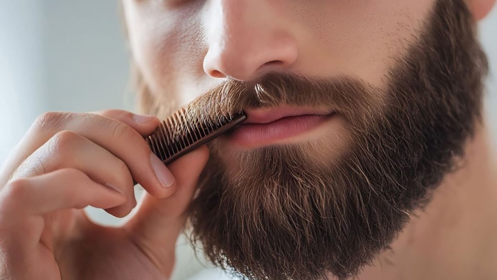 Clean Facial Hair, clean beard and mustache, How to clean up mustache and beard