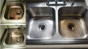 kitchen sink kaise saaf karen | How to clean kitchen sink | How to stop bad smell from kitchen sink
