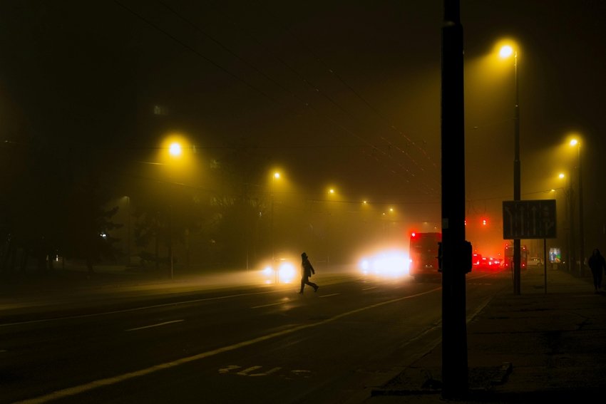 fog visibility driving rules