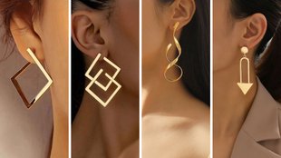 gold earrings design, gold earrings designs for girl , earrings for daily use