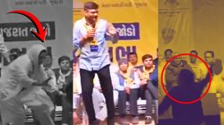 VIDEO: AAP विधायक गोपाल इटालिया पर शख्स ने फेंका जूता, महिला कार्यकर्ता ने जमकर पीटा, जानिए केजरीवाल ने क्या कहा?