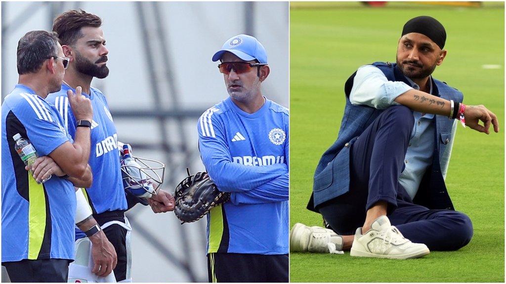Harbhajan singh slams either gautam gambhir or ajit agarkar over rohit sharma virt kohli future team india ODI World Cup 27