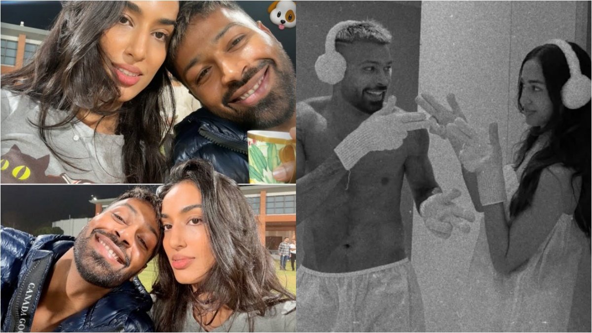 Hardik Pandya, Mahieka Sharma, Hardik Pandya Mahieka Sharma Romance Photos