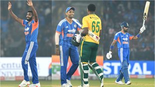 IND vs SA, Hardik Pandya, Jasprit Bumrah, Hardik Pandya 100 T20I Sixes, Jasprit Bumrah 100 T20I Wickets, Jasprit Bumrah Record, Hardik Pandya Record, IND vs SA Cuttack T20, Cuttack T20 Five Records, Jitesh Sharma