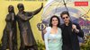 DDLJ के 30 साल पूरे होने पर लंदन में बना राज और सिमरन का स्टैच्यू, ऐसा था शाहरुख खान और काजोल का रिएक्शन