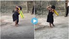 Viral Video, Trending Video, little girl cricket viral video, Cover Drive,