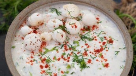 makhane ka raita , makhane ka raita kaise banaen, makhane ka raita recipe in hindi