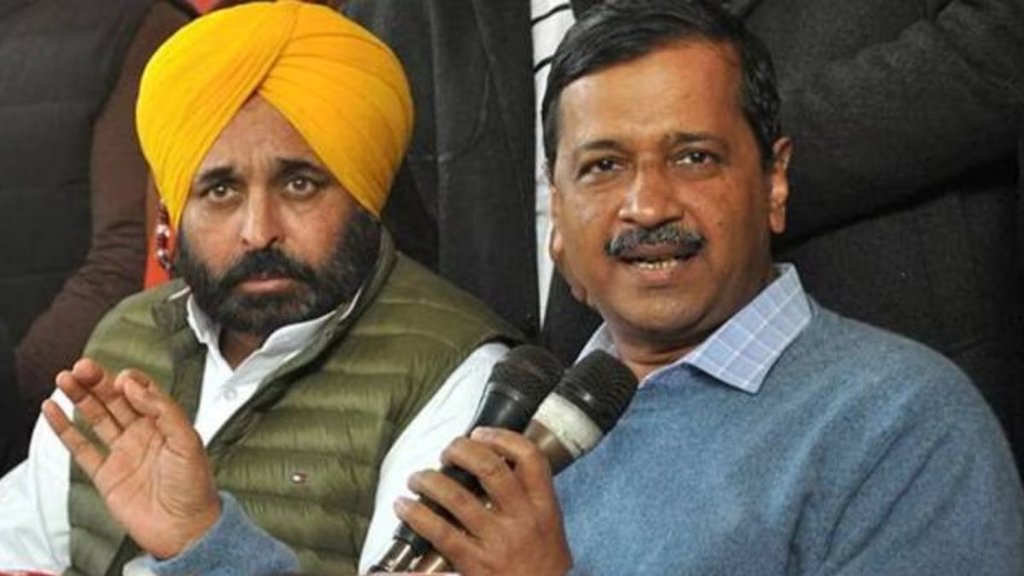 kejriwal, bhagwant mann, punjab