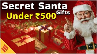 10 Best Secret Santa Gifts ideas under ₹500| Christmas gift ideas| Christmas celebration 2025