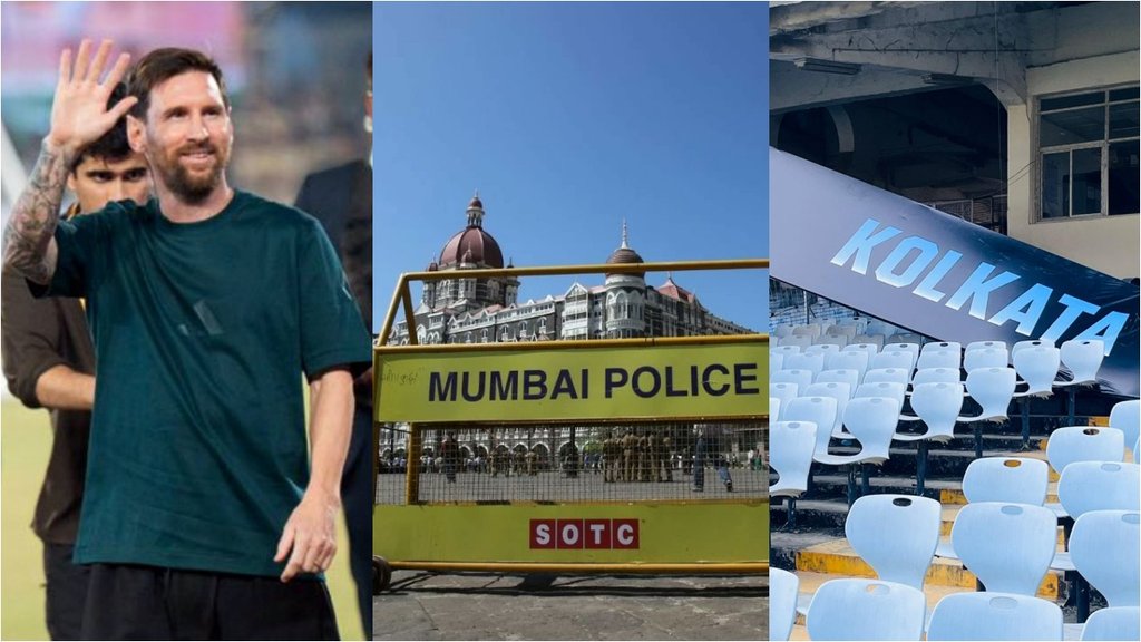 Lionel Messi, Lionel Messi Mumbai Tour, Lionel Messi Mumbai, Lione Messi GOAT India Tour, Lionel Messi Tour Live Streaming Updates, Lionel Messi Mumbai Celebrity Match, Mumbai Police, Lionel Messi Updates Mumbai Tour, Lione Messi Mumbai Tour Schedule, Lionel Messi Kolkata Even Ruckus Lionel Messi, Lionel Messi Mumbai Tour, Lionel Messi Mumbai, Lione Messi GOAT India Tour, Lionel Messi Tour Live Streaming Updates, Lionel Messi Mumbai Celebrity Match, Mumbai Police, Lionel Messi Updates Mumbai Tour, Lione Messi Mumbai Tour Schedule, Lionel Messi Kolkata Even Ruckus