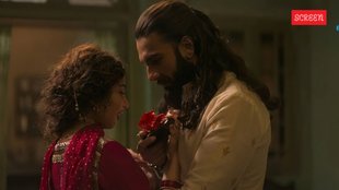 Ranveer Singh and Sara Arjun in Dhurandhar