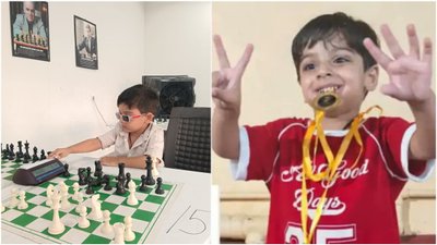 मोबाइल छुड़ाने के लिए मां ने बिछाई शतरंज की बिसात, 3 साल के सर्वज्ञ सिंह ने रच दिया इतिहास