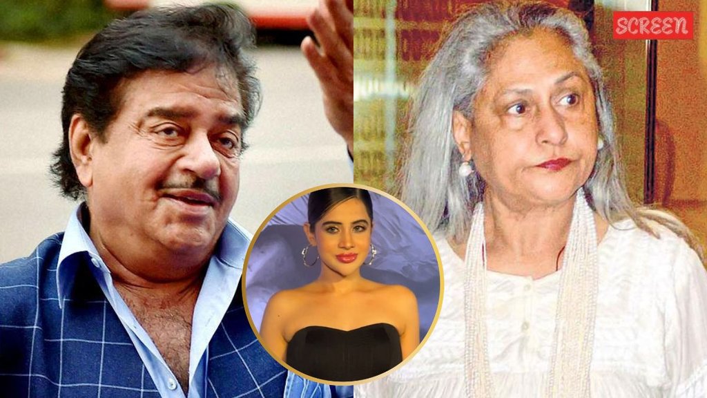 Shatrughan sinha, jaya bachchan and urfi javed Shatrughan sinha, jaya bachchan and urfi javed