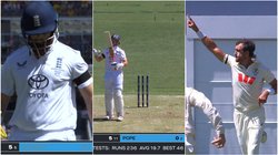 Ashes 2025: मिचेल स्टार्क के सामने बैजबॉल फुस्स, वसीम अकरम के बराबर पहुंचे; गाबा में खाता भी नहीं खोल पाए डकेट-पोप