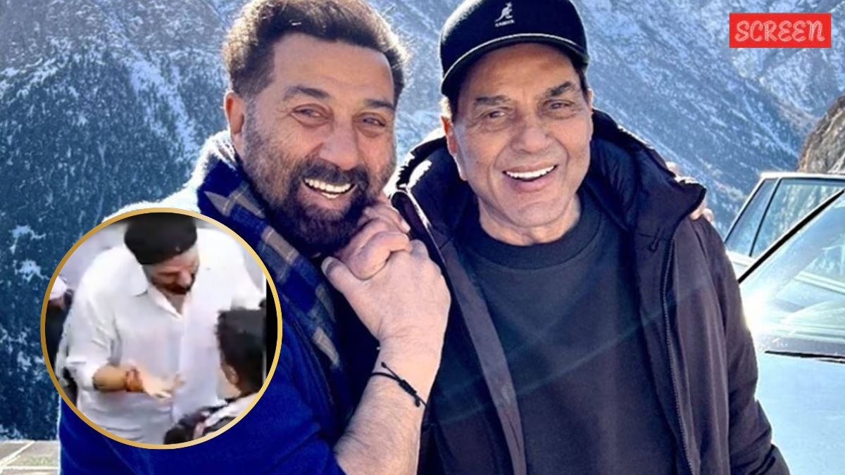 sunny deol, dharmendra asthi visarjan