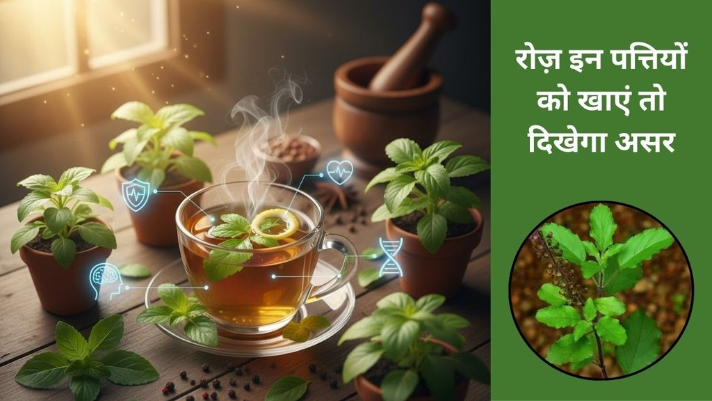 Benefits of Tulsi leaves,Eating Tulsi on empty stomach