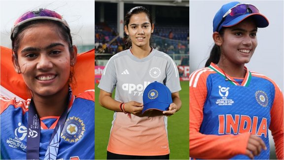 Vaishnavi Sharma, Who is Vaishnavi Sharma, INDW vs SLW, Indian Women Cricket Team, Women Cricketer, Vaishnavi Sharma Debut, Vaishnavi Sharma Bowling, Vaishnavi Sharma Profile, Vaishnavi Sharma Bowling