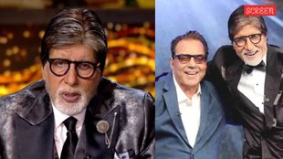 KBC, Amitabh Bachchan, Dharmendra