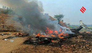 Ajit Pawar dies in plane crash Visual