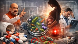 Amit Shah, antimicrobial resistance, antibiotics