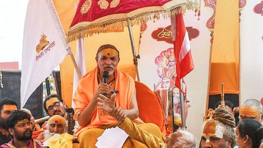 swami avimukteshwaranand saraswati, prayagraj magh mela notice,